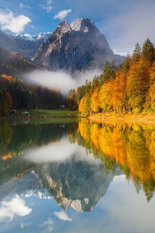 Garmisch Partenkirchen lake Germany nature landscape